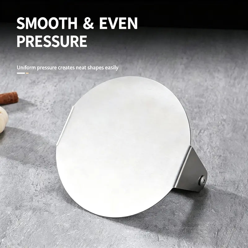🍔🥩 Stainless Steel Smash Burger Press – Heavy-Duty Burger Smasher for Flat Top Grills