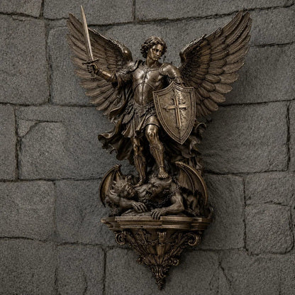 🎁50% OFF TODAY🕊️St. Michael Guardian Angel Wall Light✨