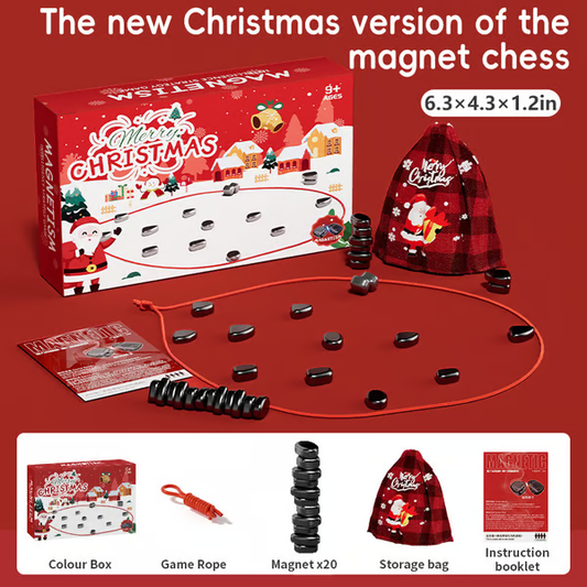 New Year Hot Sale  🎁 Magnetic Chess Game – Fun Strategy Game for All Ages 🧲♟️🔥