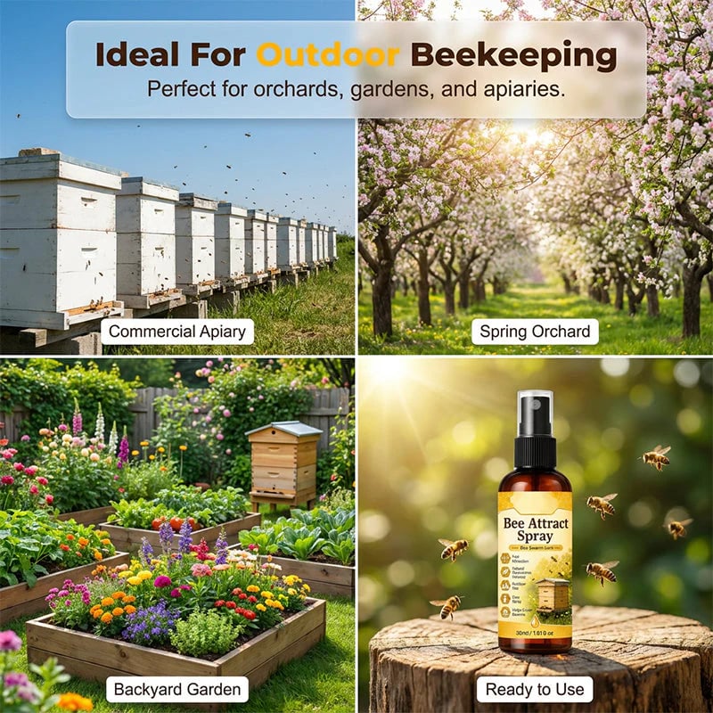 ✨FLASH SALE 55% OFF🧡🐝Natural Outdoor Bee Attractant Spray