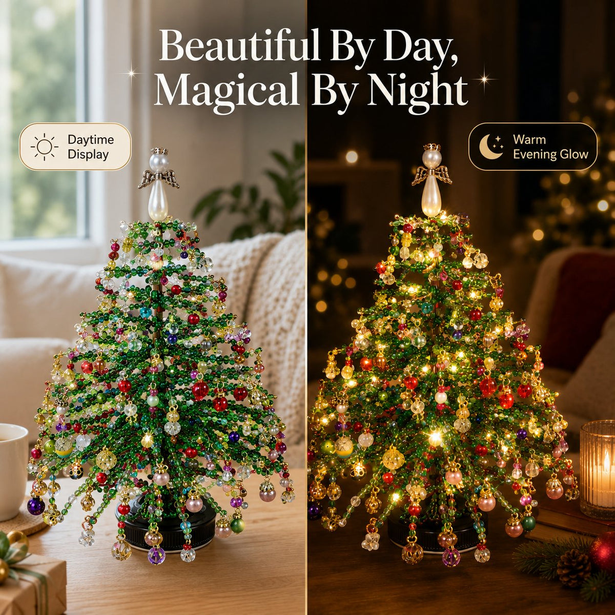 🎄✨ DIY Beaded Kit – 🎅Create Your Own Sparkling Holiday Decoration