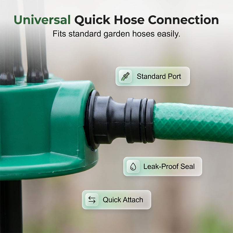 🥳2026 HOT SALE🥳💞50K+ SOLD!🌸🔄 50% OFF! Precision Irrigation Sprinkler – 360° multi‐directional, custom spray patterns. Gentle on delicate plants. Save water, grow better. 🌱✅