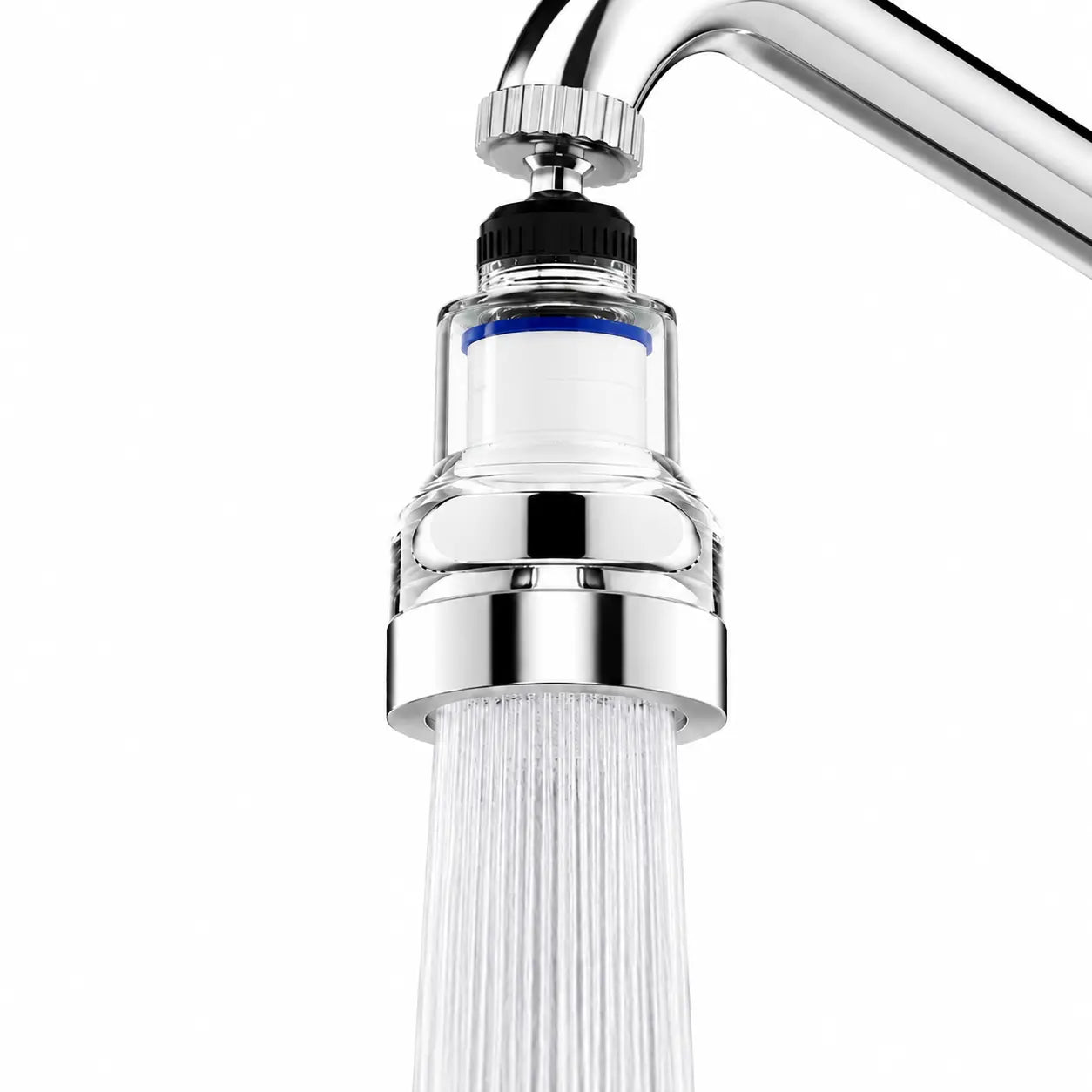 🔥 HOT SALE💦360° Rotating Faucet Filter – 6-Layer Filtration with 3 Water Modes & 10 Filters