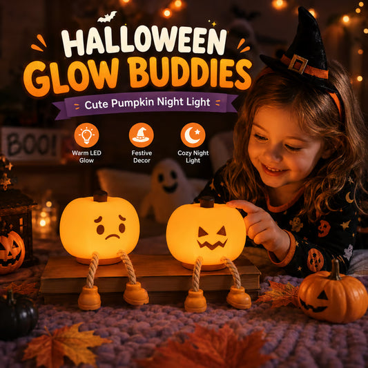 🎃 Halloween Pumpkin Night Light
