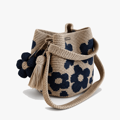 ✨55% OFF TODAY🌼Handmade Crochet Flower Tote Bag