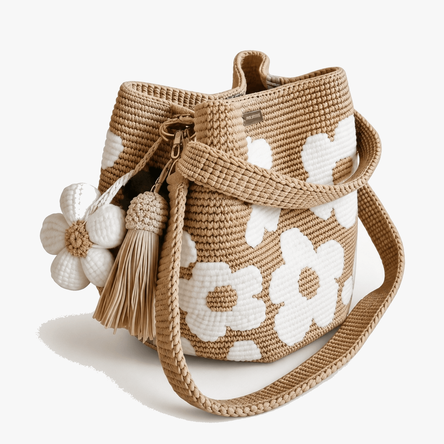 ✨55% OFF TODAY🌼Handmade Crochet Flower Tote Bag