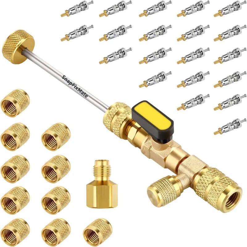 🔧55% OFF TODAY❄️ Professional AC Valve Core Remover & Installer Kit