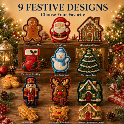 🔥 Last Day 49% OFF 🎄 9-Design Christmas Mini Pie Mold Collection 🥧✨