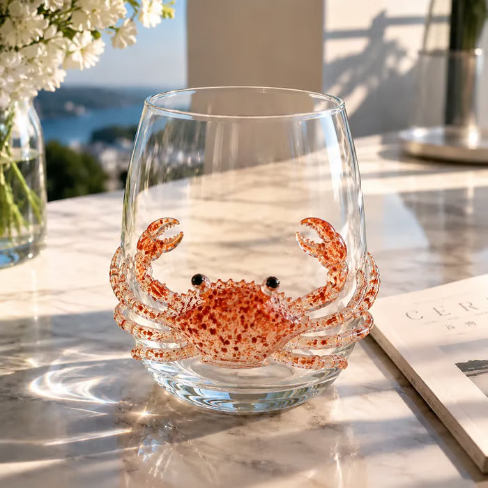 ⚡Artisanal Blue Ringed Octopus Glassware