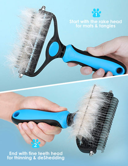 🔥Hot Sale 55% OFF🔥 Pain-Free Dematting Undercoat Rake for Pets