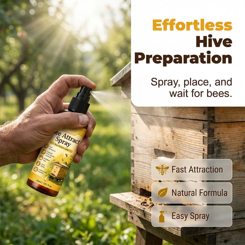 ✨FLASH SALE 55% OFF🧡🐝Natural Outdoor Bee Attractant Spray