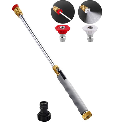 🔥LAST DAY 55% OFF - Jet Nozzle Power Washer for Garden Hose