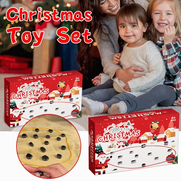 New Year Hot Sale  🎁 Magnetic Chess Game – Fun Strategy Game for All Ages 🧲♟️🔥