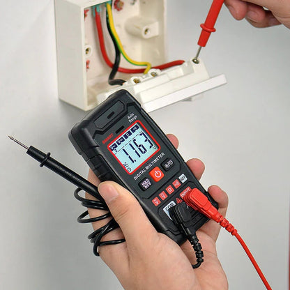 🔧⚡️ Smart Anti-Burn Multimeter! 4000-Count Auto-Ranging, Palm-Sized Zero-Fail Measurement Tool ✨
