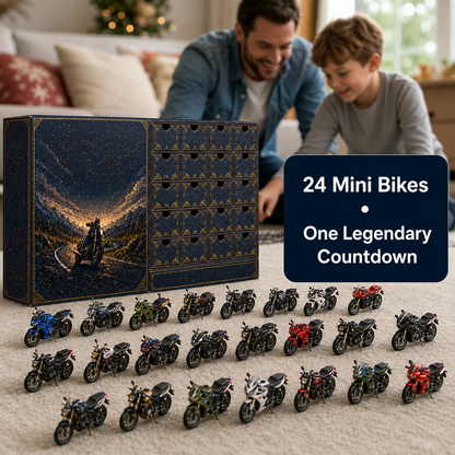 🏍️ 2026 Motorcycle Advent Calendar – 24 Mini Motorcycles, 24 Days of Legendary Rides