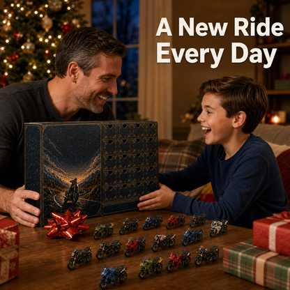 🏍️ 2026 Motorcycle Advent Calendar – 24 Mini Motorcycles, 24 Days of Legendary Rides