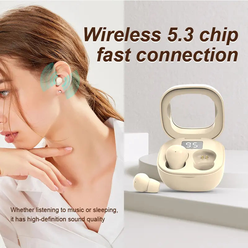 🔥 55% OFF TODAY 💤 SK19 Ultra-Small Sleep Earplugs – Discreet Noise Cancelling for Better Sleep