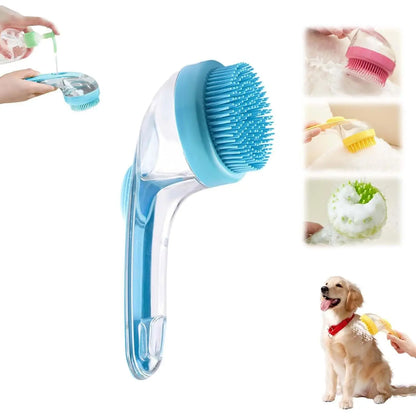 🐶BUY 2 GET 1 FREE🛁 2-IN-1 Pet Bath Brush with Shampoo Dispenser