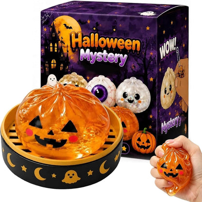 🎃 Halloween Early Bird Sale 50% Off 🐣 Cute Halloween Scary Ghost Maruko Squeeze Toy Set