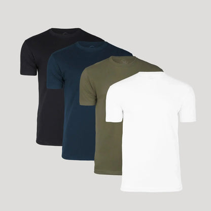 🧵 🧵True Classic Men’s 4-Pack Short Sleeve Crew Neck T-Shirts
