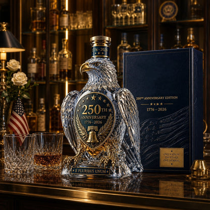 🔥HOT SALE 55% OFF🦅Bald Eagle Whiskey Bottle -250th Anniversary Commemorative Bottle
