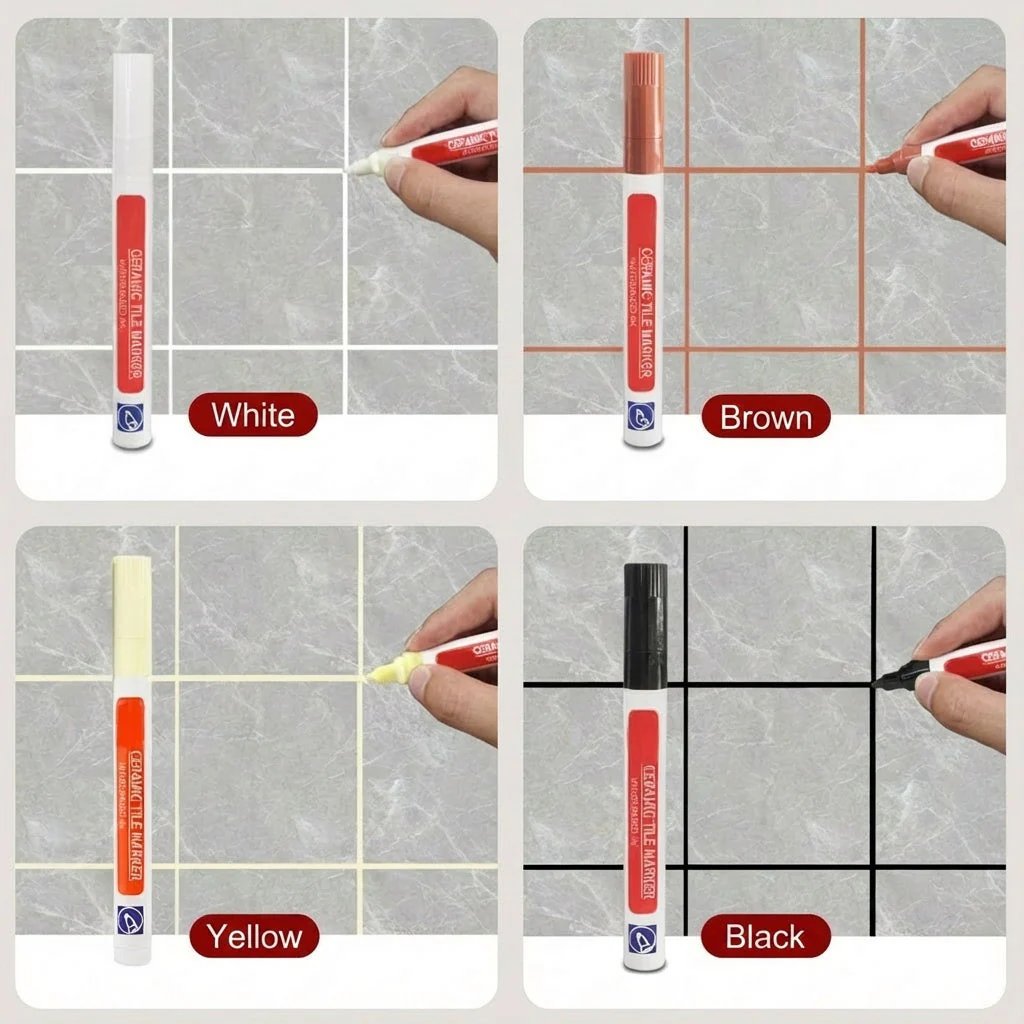 🔥50% OFF TODAY✨Anti-Mould & Waterproof Joint Pen for Ceramic Tiles