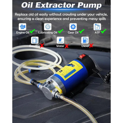 12V 100W Efficient Powerful Self-Priming Oil Pump