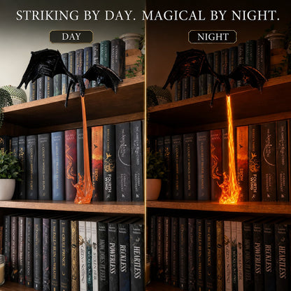 🔥Limit Time 50% OFF 🐉 Dragon Shelf Light for Fantasy Book Lovers 📚