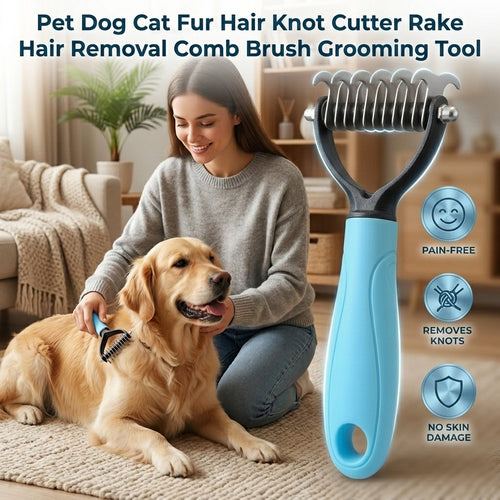 🔥HOT SALE 49% OFF🐱🐶Universal Pet Detangling Comb✨