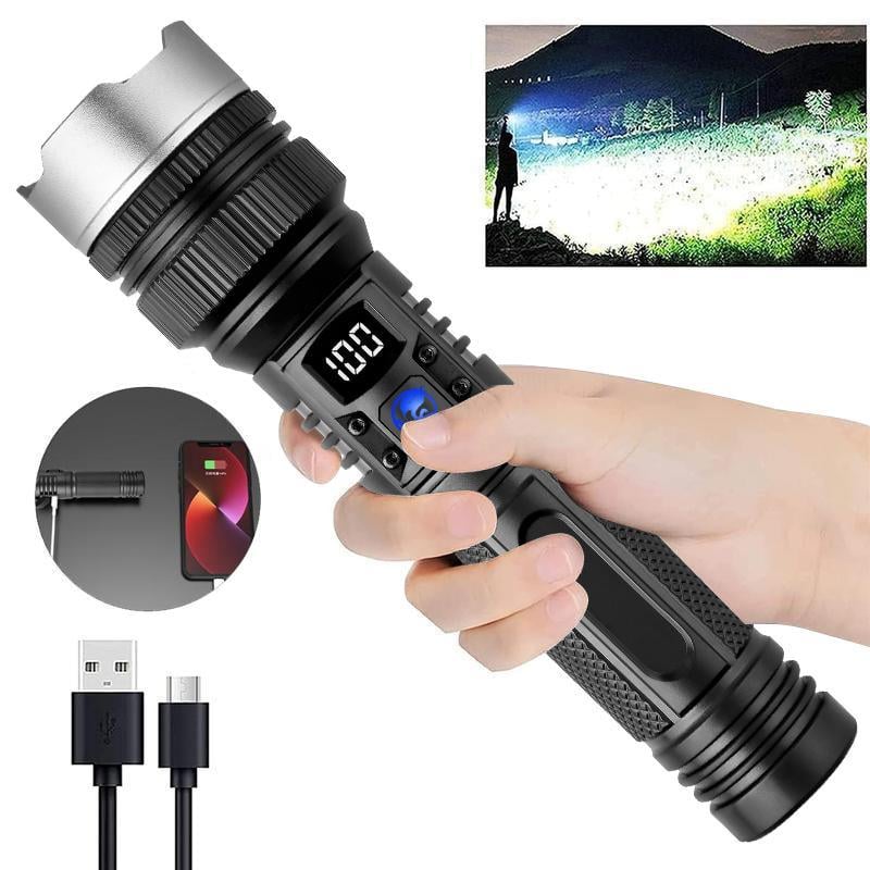 🔦2-in-1 Strong Flashlight (Power Bank)