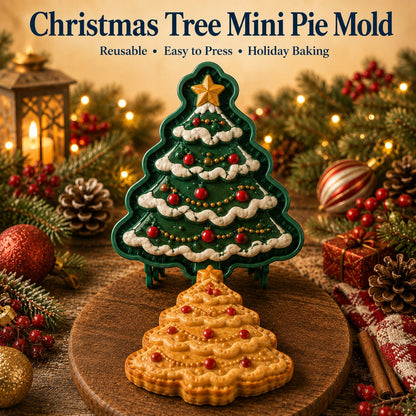 🔥 Last Day 49% OFF 🎄 9-Design Christmas Mini Pie Mold Collection 🥧✨
