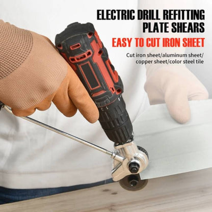 🔥Last Day 55% OFF🎁🛠️ Heavy-Duty Metal Cutting Drill Attachment – Turn Any Drill Into a Powerful Sheet Metal Cutter