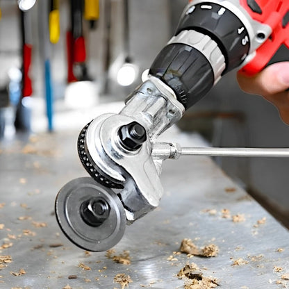 🔥Last Day 55% OFF🎁🛠️ Heavy-Duty Metal Cutting Drill Attachment – Turn Any Drill Into a Powerful Sheet Metal Cutter