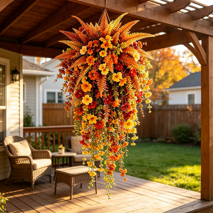 🔥On Sale Only Today 🍂 Artificial Fern for Autumn Outdoor Decor– Autumn Porch & Door Decoration