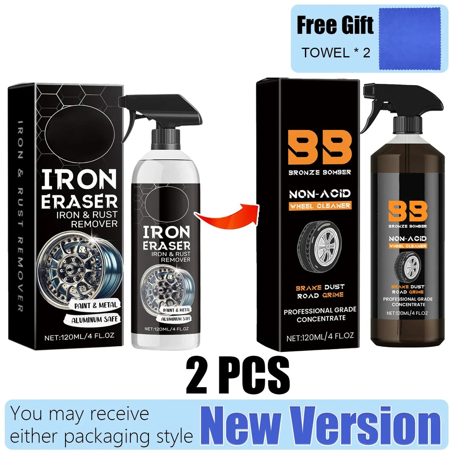🔥HOT SALE 49% OFF🚗Automotive Rust Remover Spray – Say Goodbye to Rust Forever