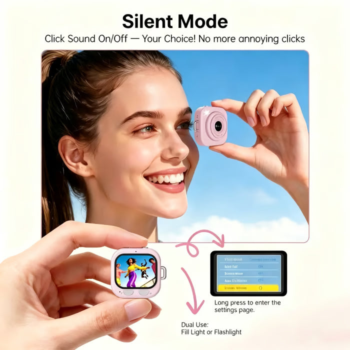 📸Mini Retro Digital Camera ✨Compact Vintage-Style Camera for Everyday Memories