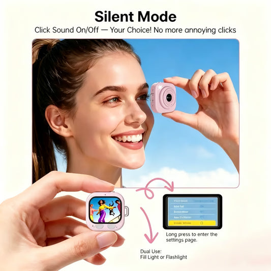 📸Mini Retro Digital Camera ✨Compact Vintage-Style Camera for Everyday Memories