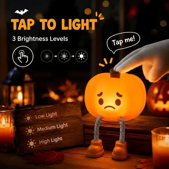 🎃 Halloween Pumpkin Night Light