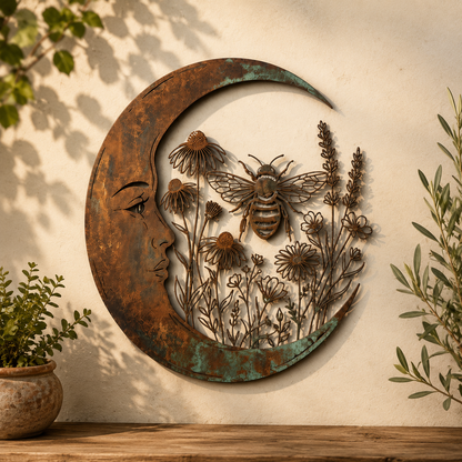 ✨🌙Moon Fairy Wall Decor – 5 Nature-Inspired Designs