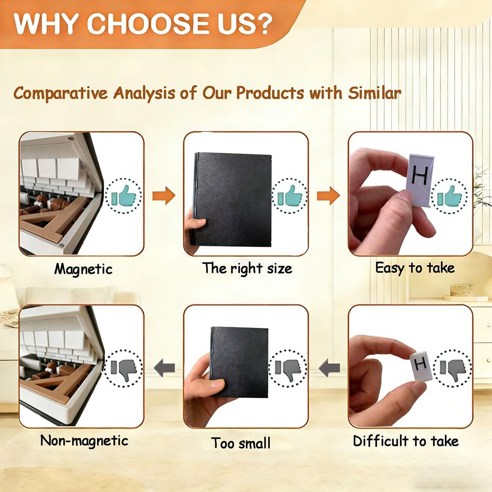 🔥LAST DAY 49%OFF 📚 Vintage Game Set: Enjoy a sophisticated game night and store it away elegantly in a compact book case.