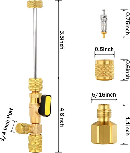 🔧55% OFF TODAY❄️ Professional AC Valve Core Remover & Installer Kit