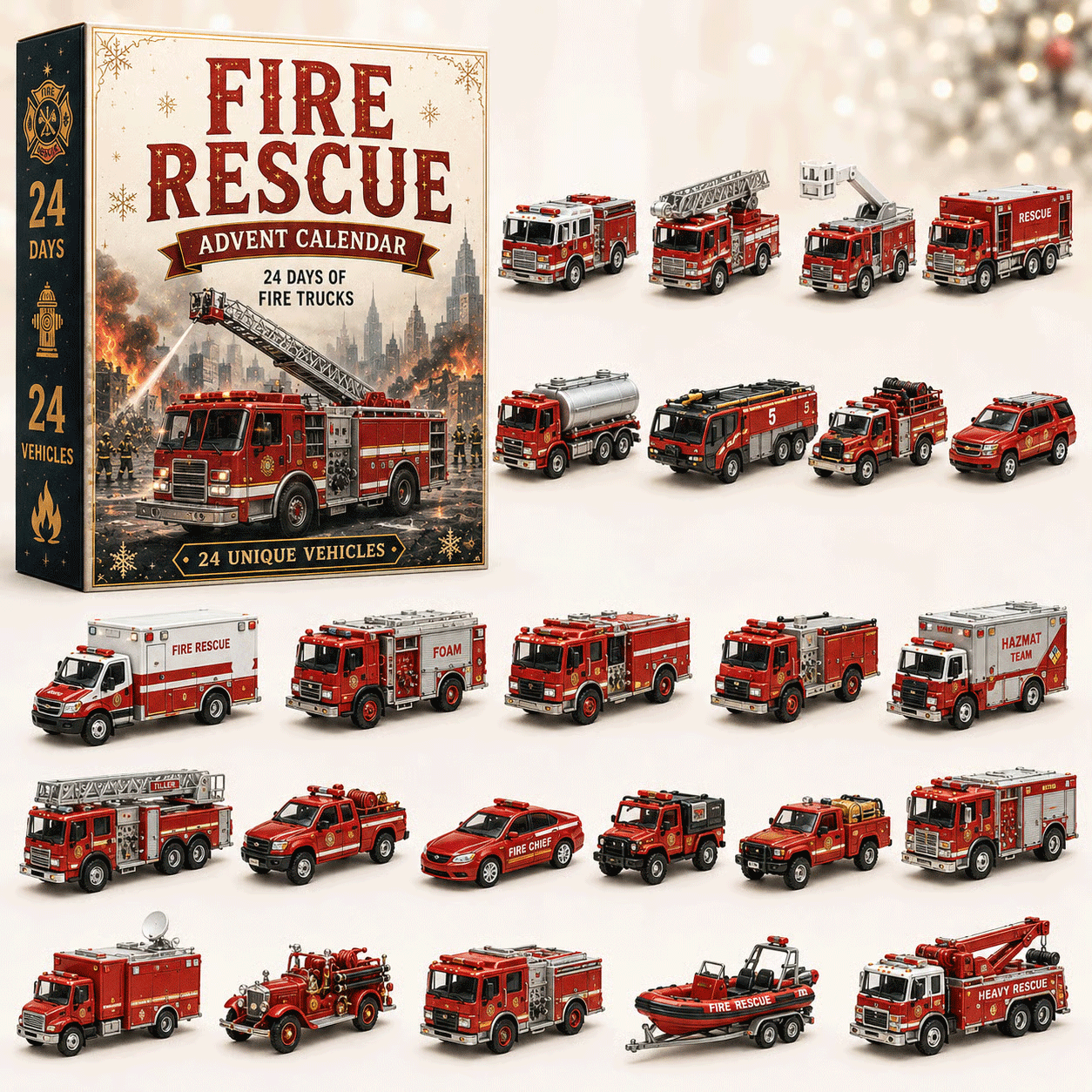 🎄 24-Day Vehicle Advent Calendar
