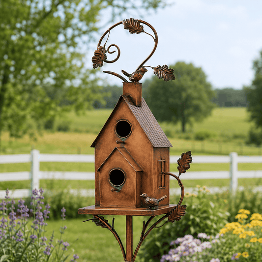 🔥Last Day 70% OFF Sale🔥❤🐦Handmade Iron Birdhouse❤