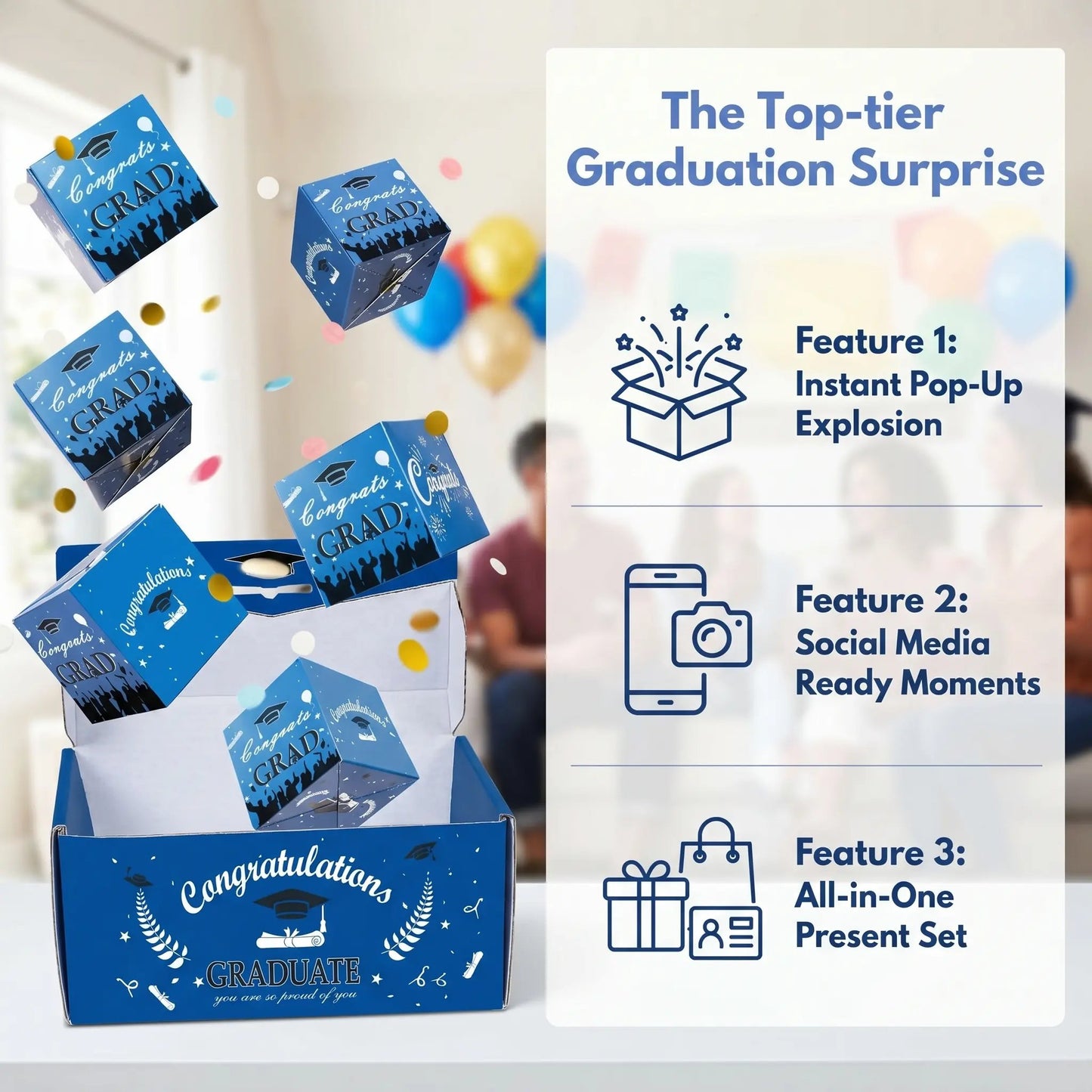🎁 Creative Pop-Up Gift Box – Luxury Surprise Box for Every Special Moment