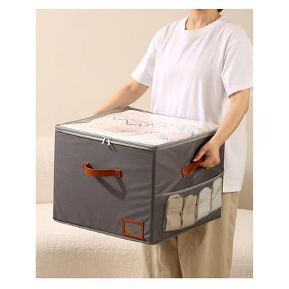 👟Large capacity shoe cabinet storage box Holds Up to 16 Pairs with Clear Lid & Side Mesh Pockets