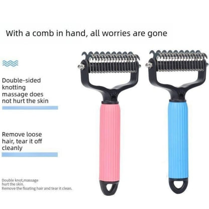 🔥HOT SALE 49% OFF🐱🐶Universal Pet Detangling Comb✨