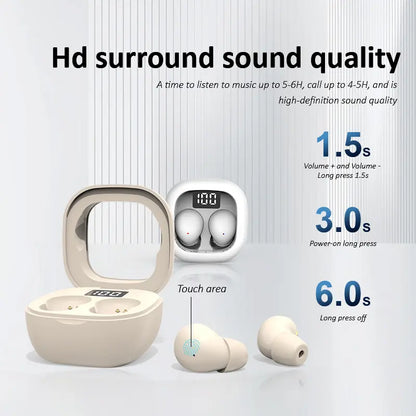 🔥 55% OFF TODAY 💤 SK19 Ultra-Small Sleep Earplugs – Discreet Noise Cancelling for Better Sleep