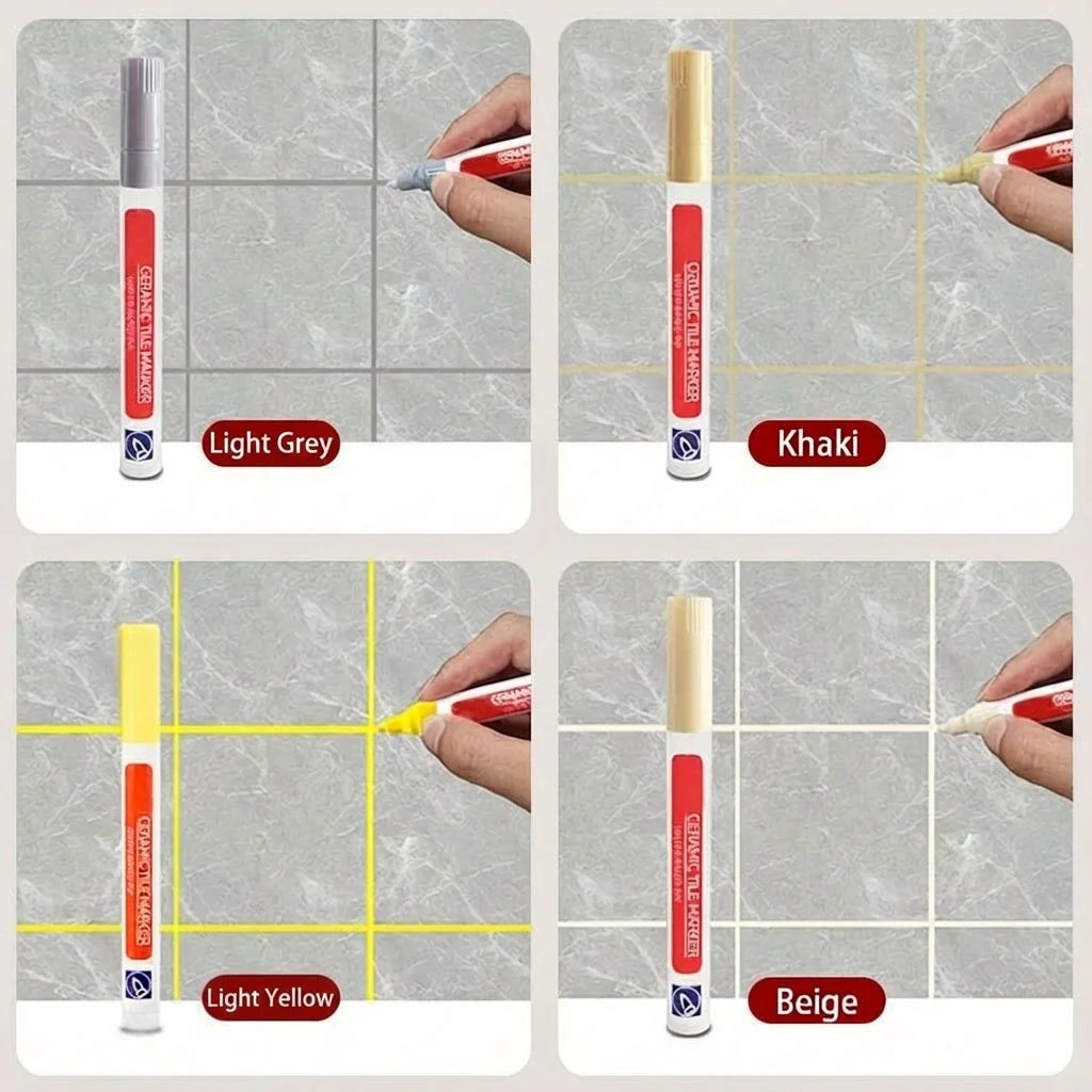 🔥50% OFF TODAY✨Anti-Mould & Waterproof Joint Pen for Ceramic Tiles