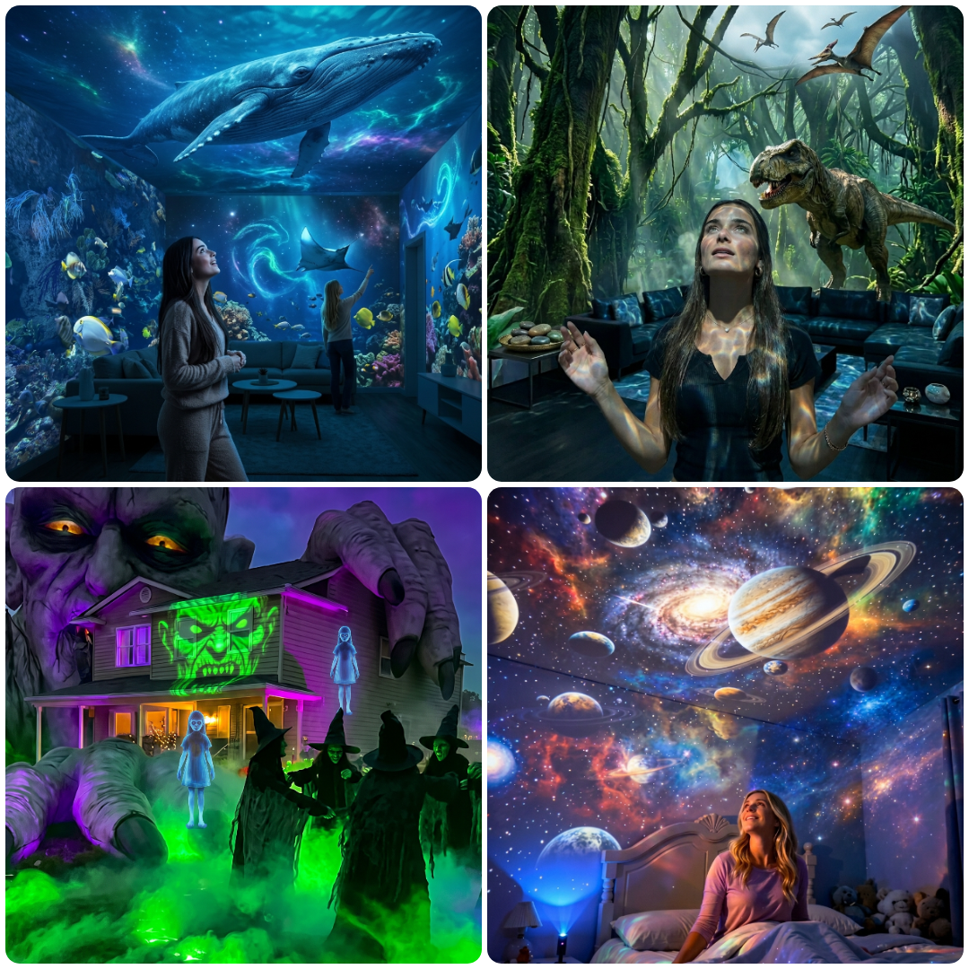 🛸5D IMMERSIVE PROJECTOR