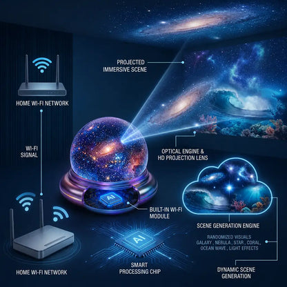 🛸5D IMMERSIVE PROJECTOR